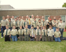 Sabes Jewish Scouts are members of Boy Scout Troop 738